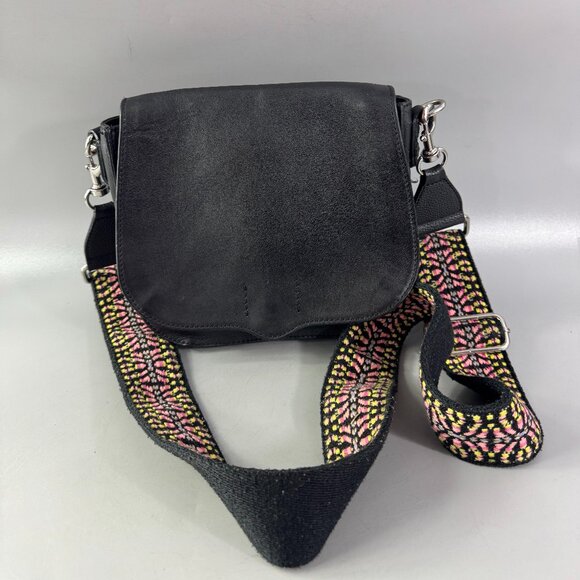 Rebecca Minkoff Handbags - Rebecca Minkoff Black Leather Crossbody Bag